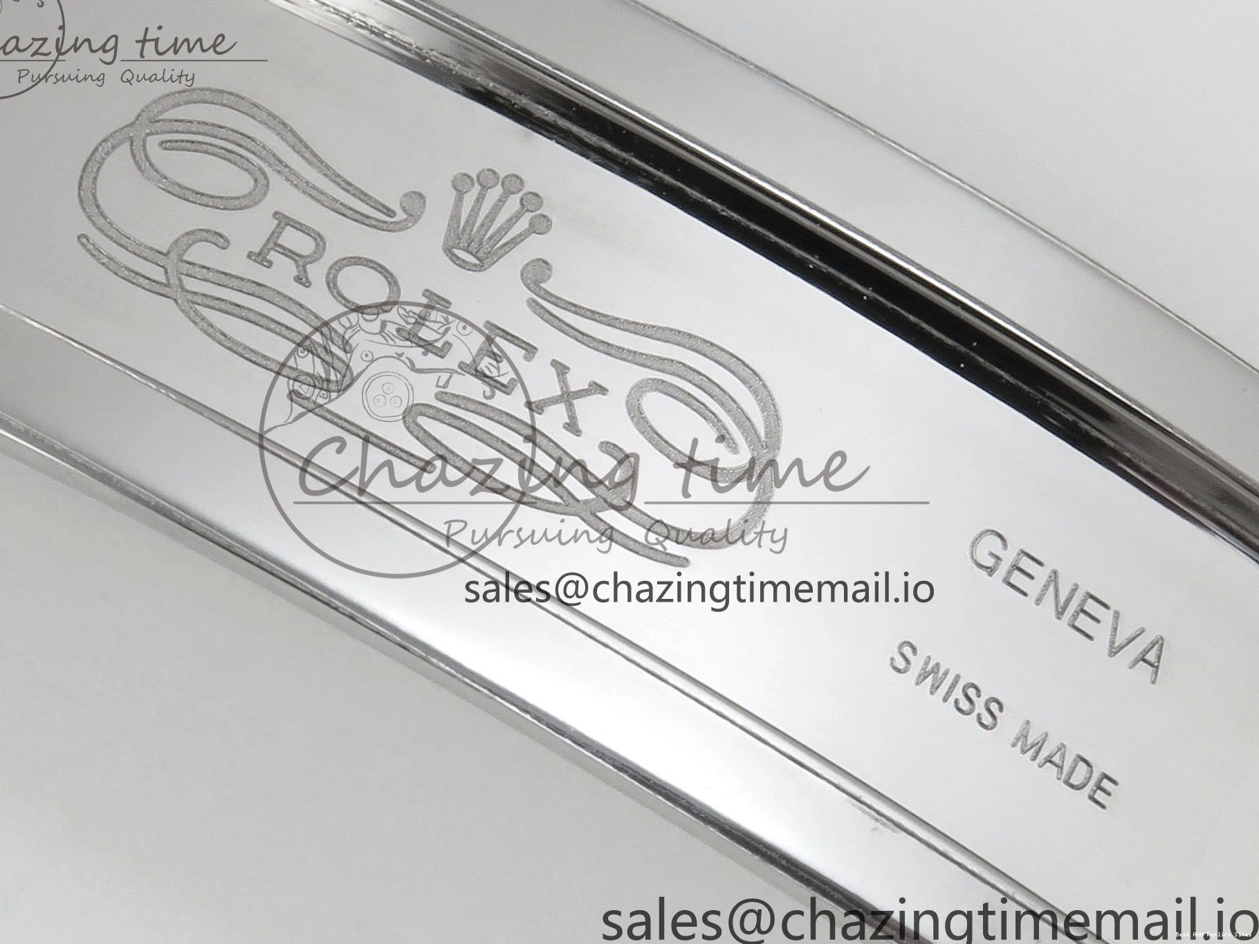 Good Copy Rolex Watches Diamonds Green MPF 40mm Bezel Green Leather 326 Custom Strap Dial FreshLook Modded Daytona on SA 0110